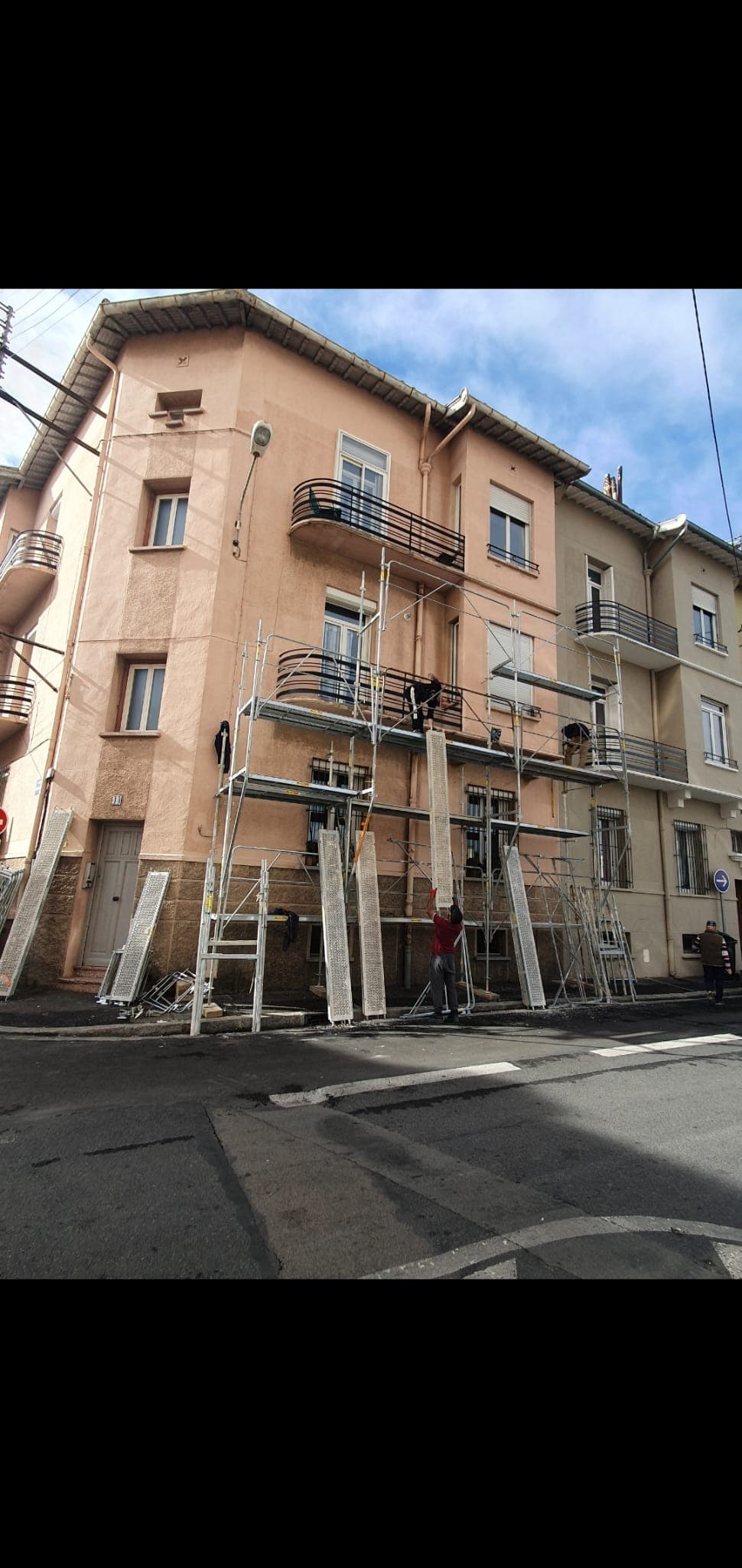 Travaux réalisés sur différents éléments d’une toiture